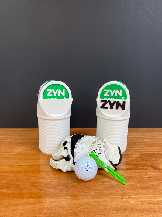 Cru-ZYN Cup Holder / Golf Edition / (V2) Screw Lid 7 ZYN Can Capacity