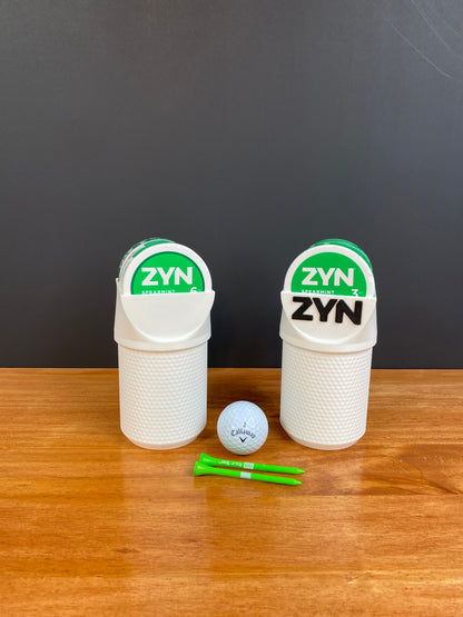 Cru-ZYN Cup Holder / Golf Edition / (V2) Screw Lid 7 ZYN Can Capacity