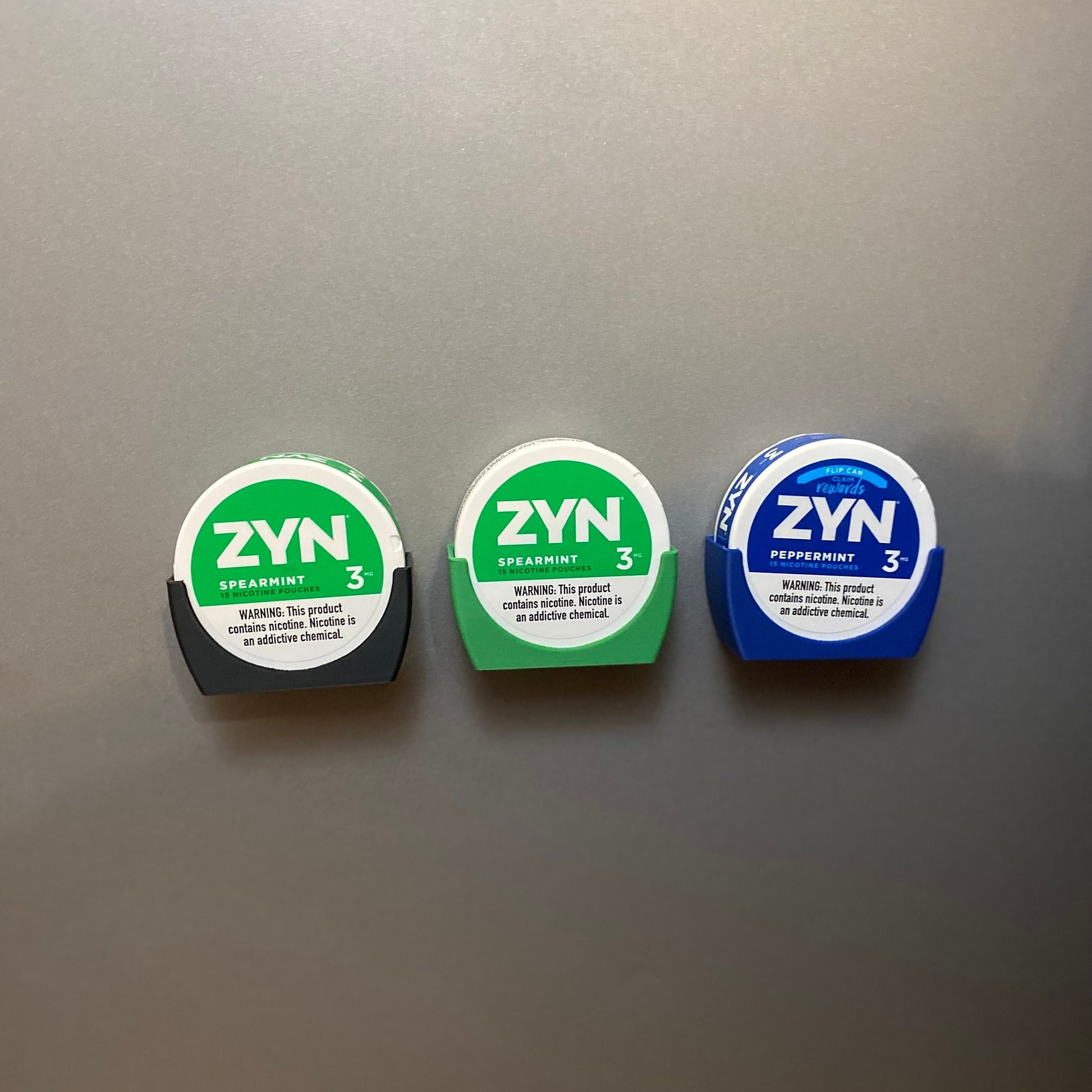 Magnetized ZYN Can Holder - Store your ZYN can anywhere!