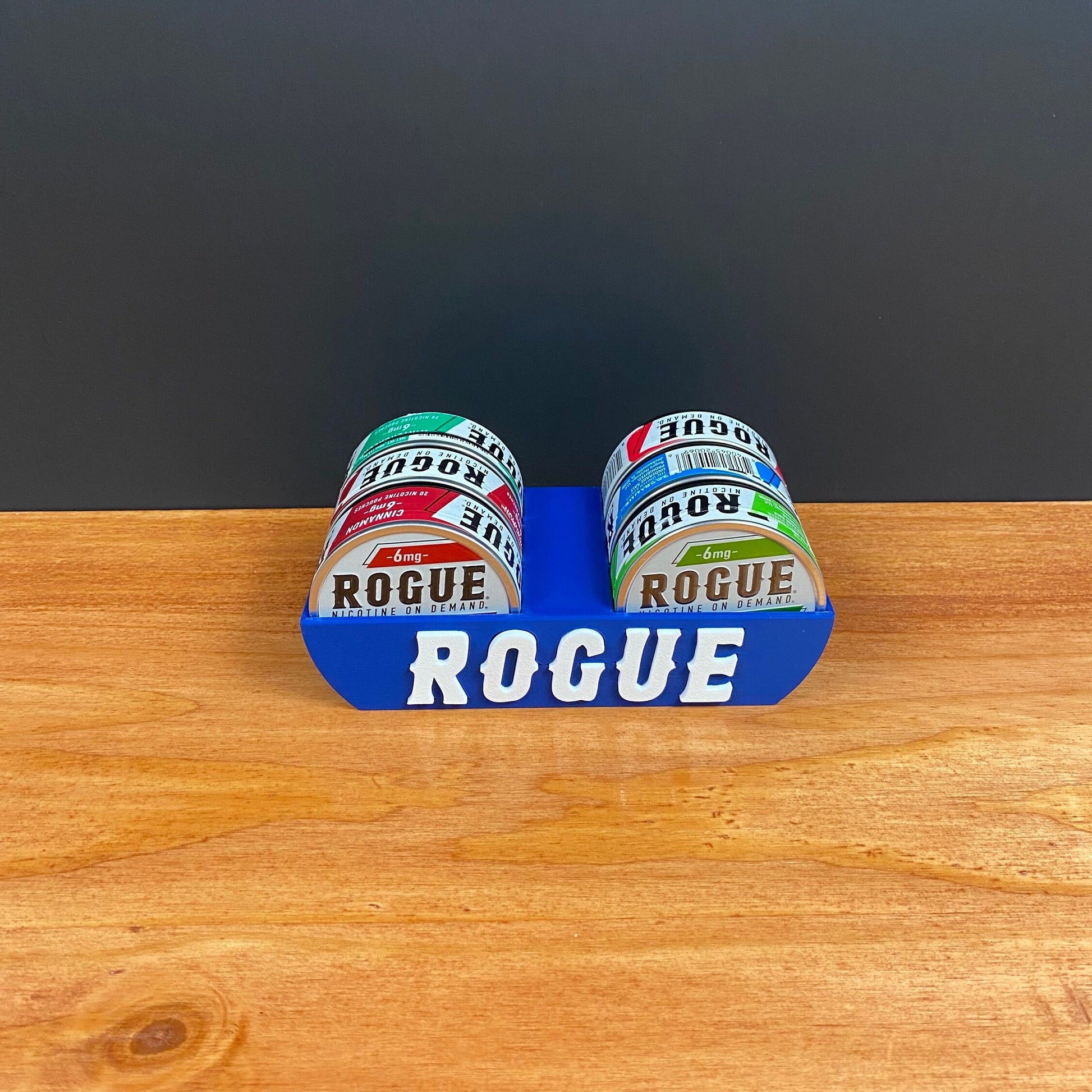 Rogue Caddy - The perfect organizer for your Rogue Nicotine Pouches (Holds 6 or 10 Cans)