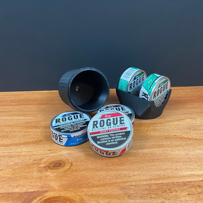 Rogue-Rider (V2) Screw Lid Cup Holder / Holds 3 cans on top, and 3 in body