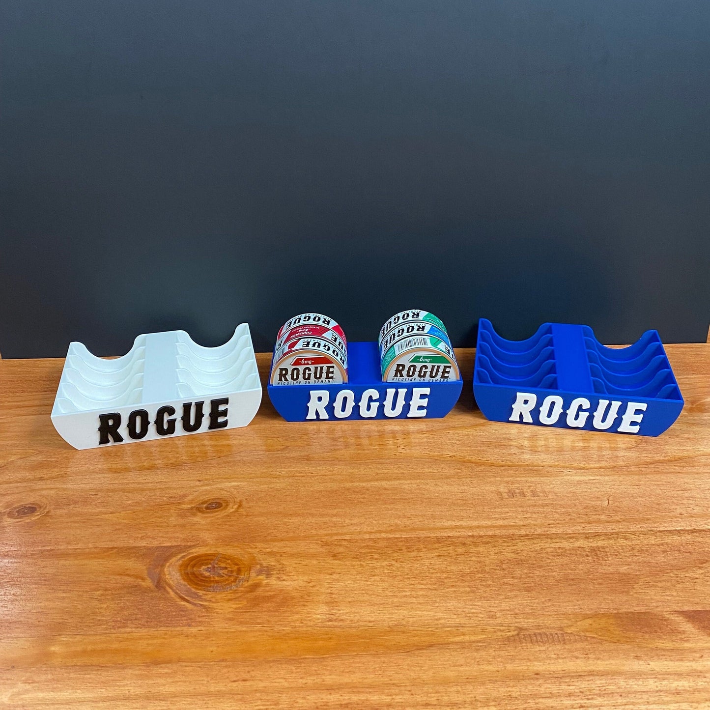 Rogue Caddy - The perfect organizer for your Rogue Nicotine Pouches (Holds 6 or 10 Cans)