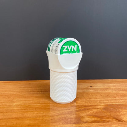 Cru-ZYN Cup Holder - Golf Edition - (V2) Screw Lid Cup Holder - Holds 4 cans in base and 3 on top