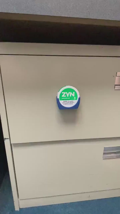 Magnetized ZYN Can Holder - Store your ZYN can anywhere!