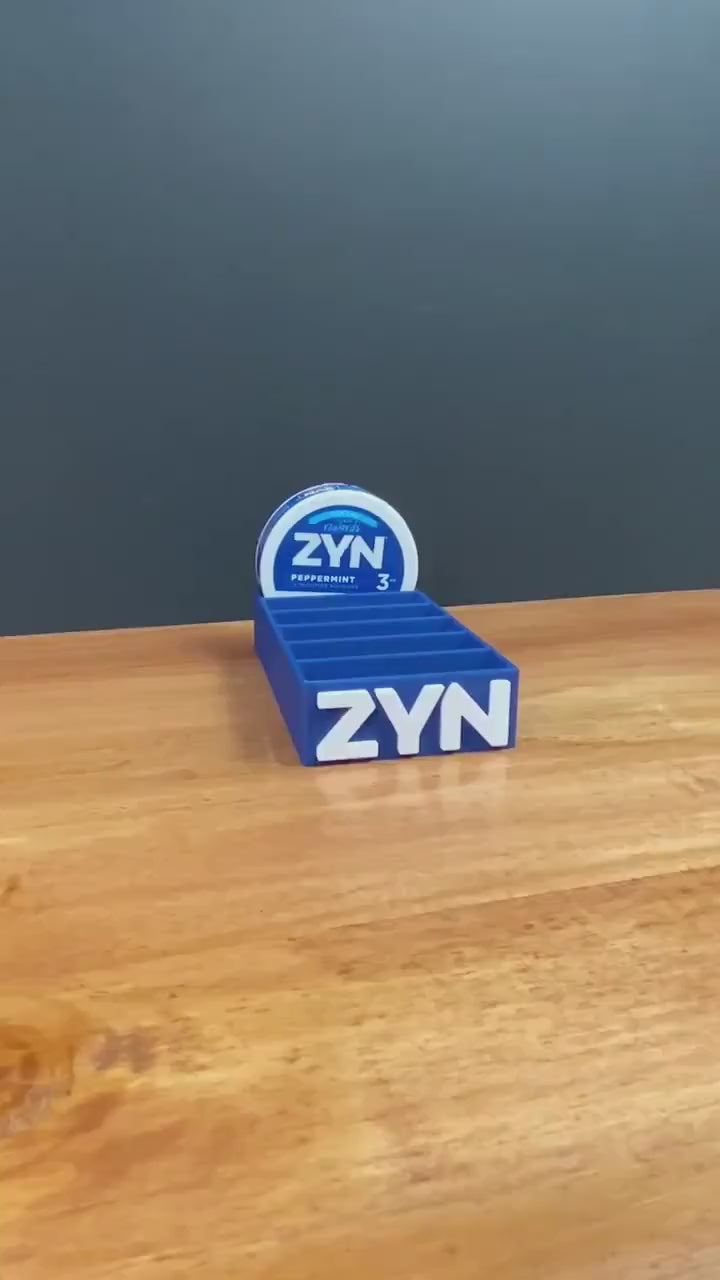 Drawer Zyn Holder / Zyn Caddy - Holds 6 or 10 Cans